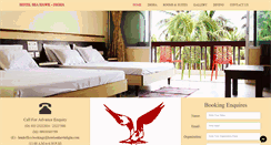 Desktop Screenshot of hotelseahawkdigha.com